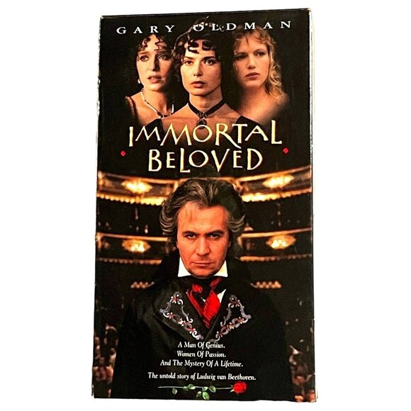 immortal beloved VHS tape rated R columbia pictures 1995 121 minutes Gary READ - Picture 1 of 2